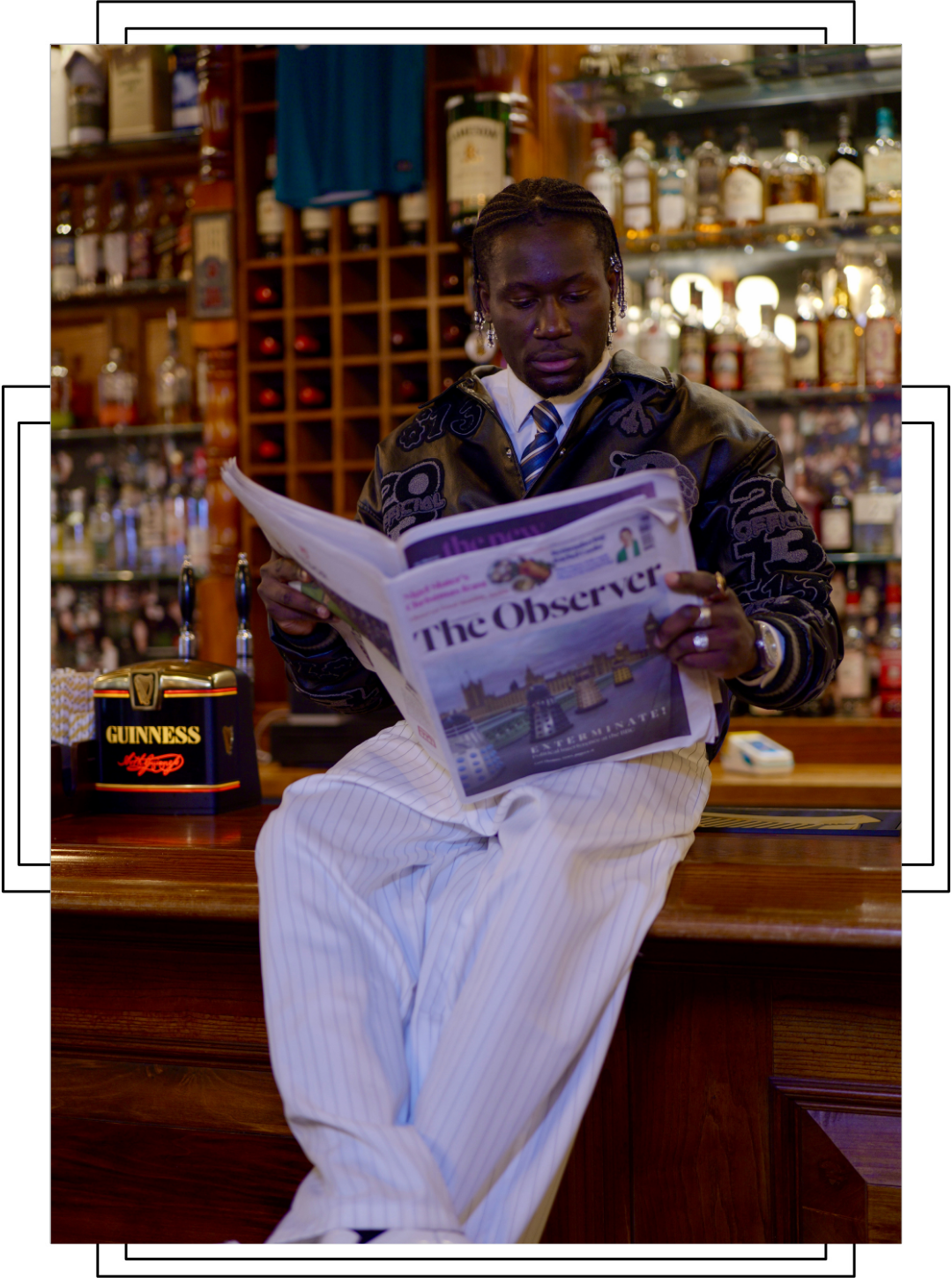 the observer · bar seat
